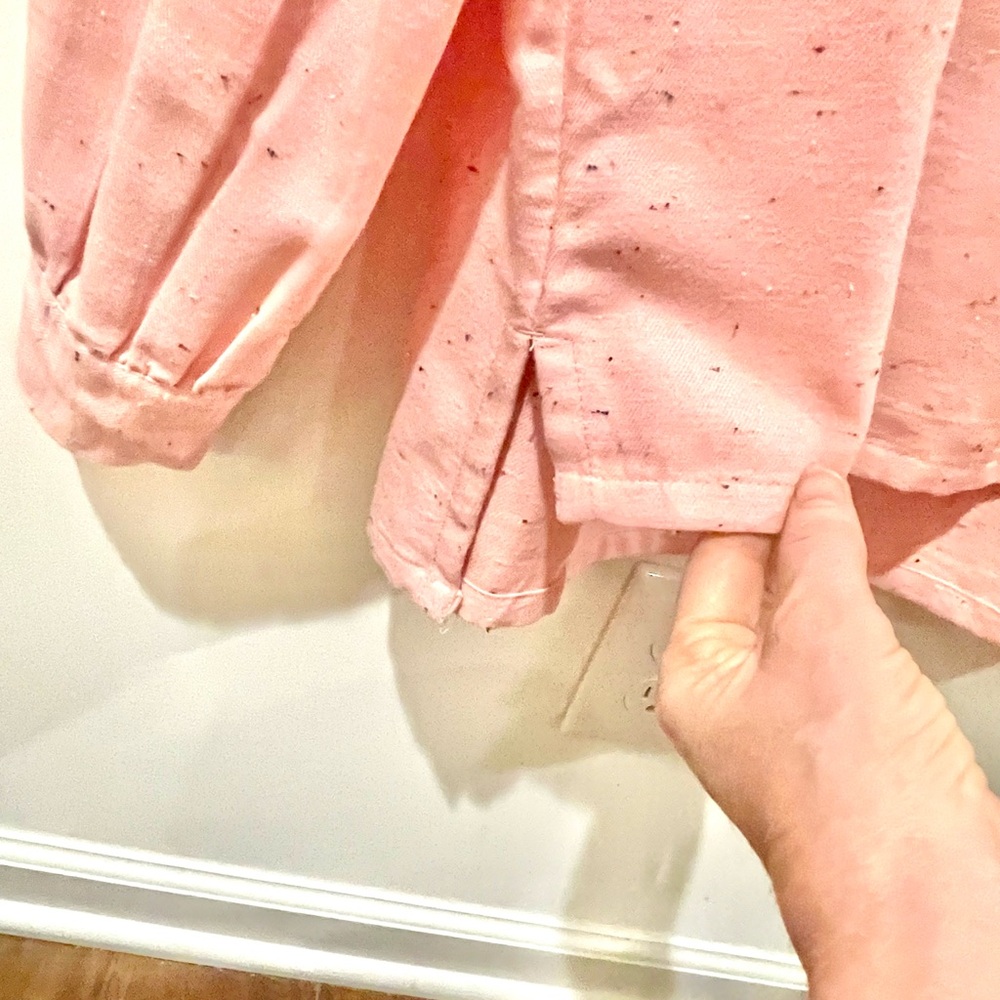 NWT LOFT Pink Women's Tunic Popover Top - Picture 4 of 10